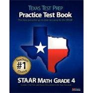 Texas Test Prep Practice Test Book STAAR Math Grade 4