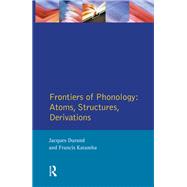 Frontiers of Phonology