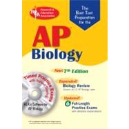 AP Biology w/CD-ROM (REA) 7th Edition - The Best Test Prep for the AP Exam