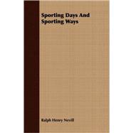 Sporting Days And Sporting Ways