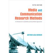 Media and Communication Research Methods