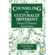 Counseling the Culturally Different