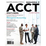 Managerial ACCT2 (with CengageNOW with eBook Printed Access Card)