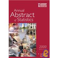Annual Abstract of Statistics, 2000