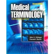 Medical Terminology for Health Careers (Book with CD-ROM)
