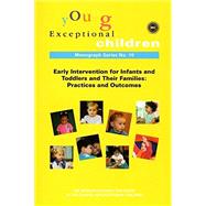 Young Exceptional Children Monograph No. 10