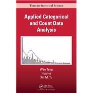 Applied Categorical and Count Data Analysis