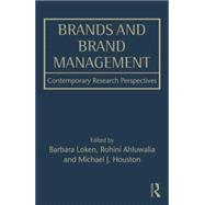 Brands and Brand Management: Contemporary Research Perspectives