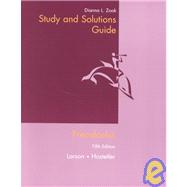 Study and Solutions Guide for Larson/Hostetler’s Precalculus, 5th