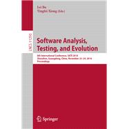 Software Analysis, Testing, and Evolution