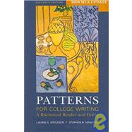 Patterns for College Writing with 2009 MLA Update & Rules for Writers with 2009 MLA Update