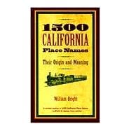 1500 California Place Names