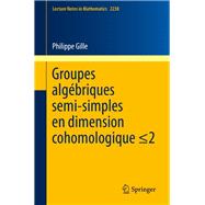 Groupes Algébriques Semi-Simples En Dimension Cohomologique <2