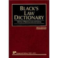 Black's Law Dictionary,9780314762719