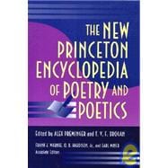 The New Princeton Encyclopedia of Poetry and Poetics