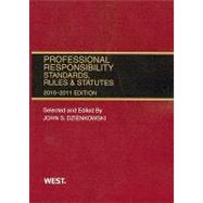 Professional Responsibility, Standards, Rules and Statutes, 2009-2010