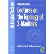 Lectures on the Topology of 3-Manifolds,9783110162721