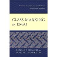 Class Marking in Emai Retention, Reduction, and Transformation of Inflectional Resources