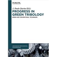 Progress in Green Tribology