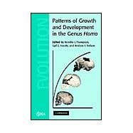 Patterns of Growth and Development in the Genus  Homo,9780521822725