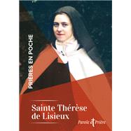 Prières en poche - Sainte Thérese de Lisieux
