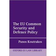 The EU Common Security and Defense Policy