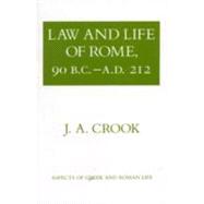 Law and Life of Rome, 90 B.c.-a.d. 212