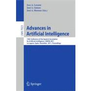 Advances in Artificial Intelligence : 14th Conference of the..., 9783642252730