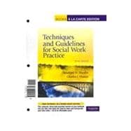 Techniques and Guidelines for Social Work Practice, Books a la Carte Edition