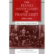 The Piano Master Classes of Franz Liszt, 1884--1886