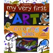 My Very First Art Coloring Book with Stickers