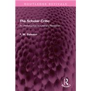 The Scholar-Critic