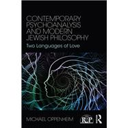 Contemporary Psychoanalysis and Modern Jewish Philosophy