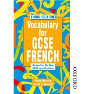 Vocabulary for GCSE French - 3rd Edition