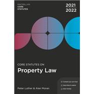 Core Statutes on Property Law 2021-22