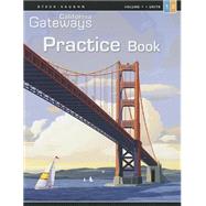 Gateways Practice Book Unit 1 & 2, Level 3 Grades 4 - 8