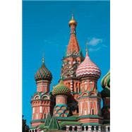 St Basil's Cathedral Moscow, Russia Lined Journal