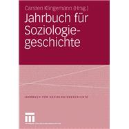 Jahrbuch Fur Soziologiegeschichte