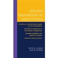 Oxford Handbook of Anaesthesia