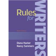Rules for Writers with Writing About Literature (Tabbed Version)