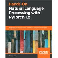 Hands-On Natural Language Processing with PyTorch 1.x