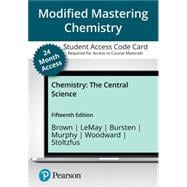 Modified Mastering Chemistry with Pearson eText -- Access Card -- for Chemistry: The Central Science