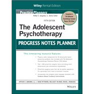 The Adolescent Psychotherapy Progress Notes Planner, 5th Edition [Rental Edition]