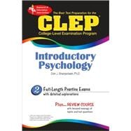 The Best Test Preparation For The Clep College-Level Examination Program: Introductory Psychology