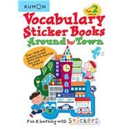 Vocabulary Stickers Books: Around Town