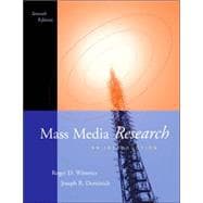 Mass Media Research An Introduction (with InfoTrac)