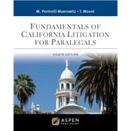 Fundamentals of California Litigation for Paralegals [Connected eBook with Study Center]