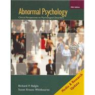Abnormal Psychology: Clinical Perspectives on Psychological Disorders, Media Update