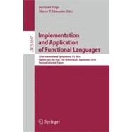 Implementation and Application of Functional Languages: 22nd International Symposium, Ifl 2010, Alphen Aan Den Rijn, the Netherlands, September 1-3, 2010, Revised Selected Papers