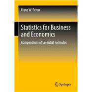 Statistics for Business and Economics